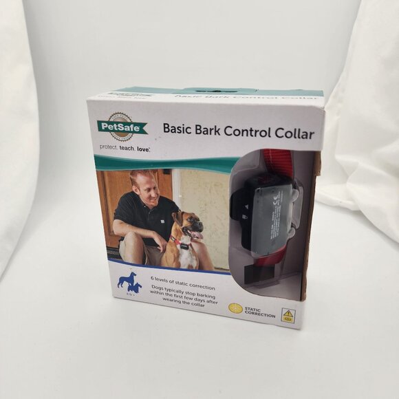 PetSafe Basic Bark Control Collar  6 Levels Of Static Correction  Dogs 8 Lbs & U - Picture 2 of 6